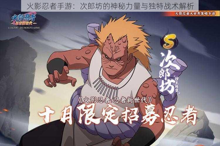 火影忍者手游：次郎坊的神秘力量与独特战术解析
